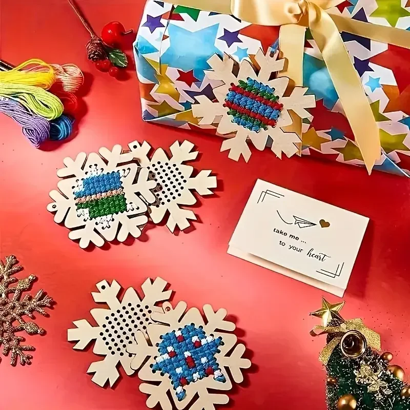 Embroidery Xmas Ornaments - 1set 2026 Latest Top Quality Gingerbread