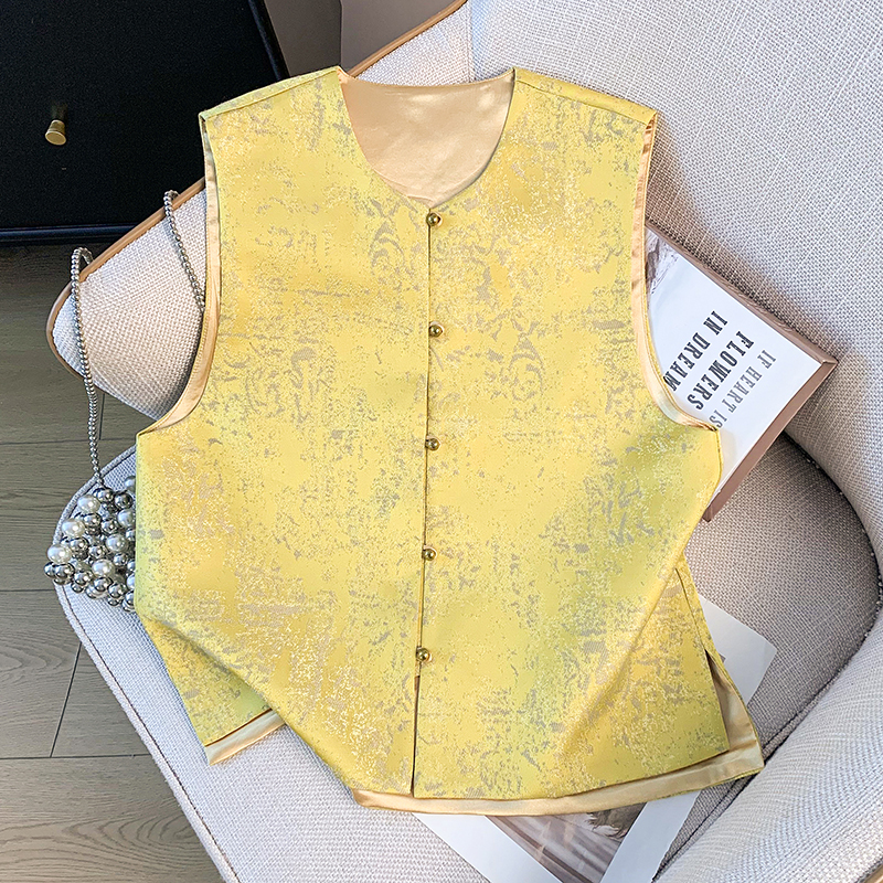 Embroidery Gold - New Chinese Style Gold Ground Improved