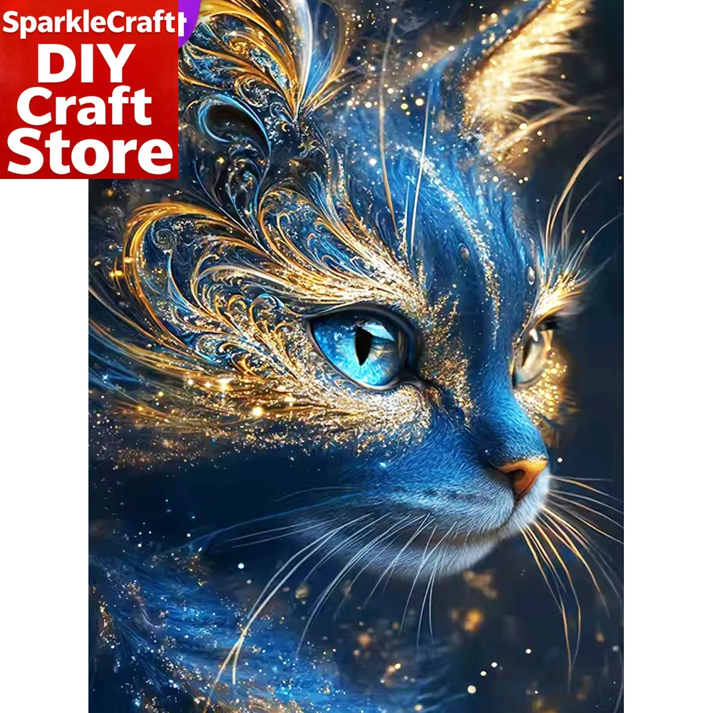 1PC frameless   DIY Diamond Pa – Embroidery Cat recenzja i cena