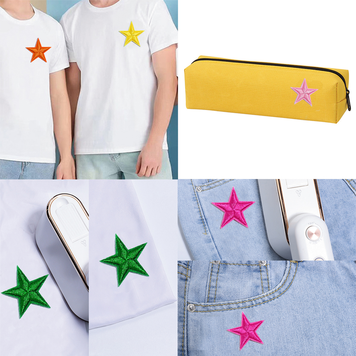 10pcs Small Mini Star Embroide – Embroidery Gold recenzja i cena