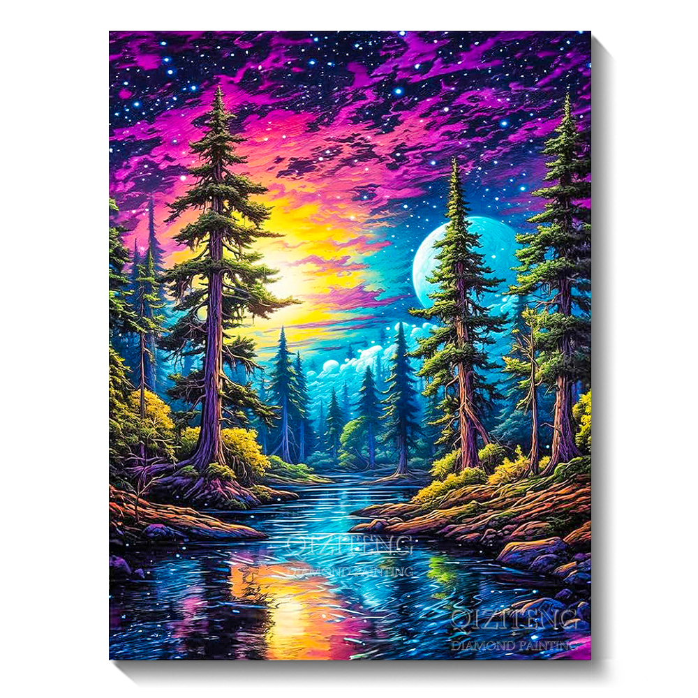 unframe 5D Diamond Art Paintin – Embroidery Wall Art recenzja i cena