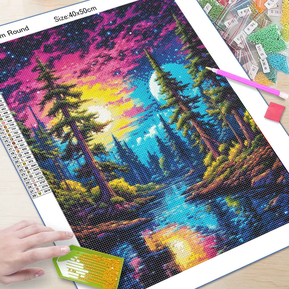 unframe 5D Diamond Art Paintin – Embroidery Wall Art recenzja i cena