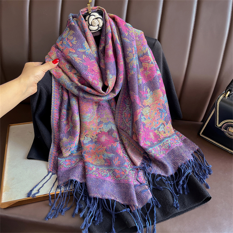 Luxury Embroidery Cashmere Win – Embroidery Shawl recenzja i cena