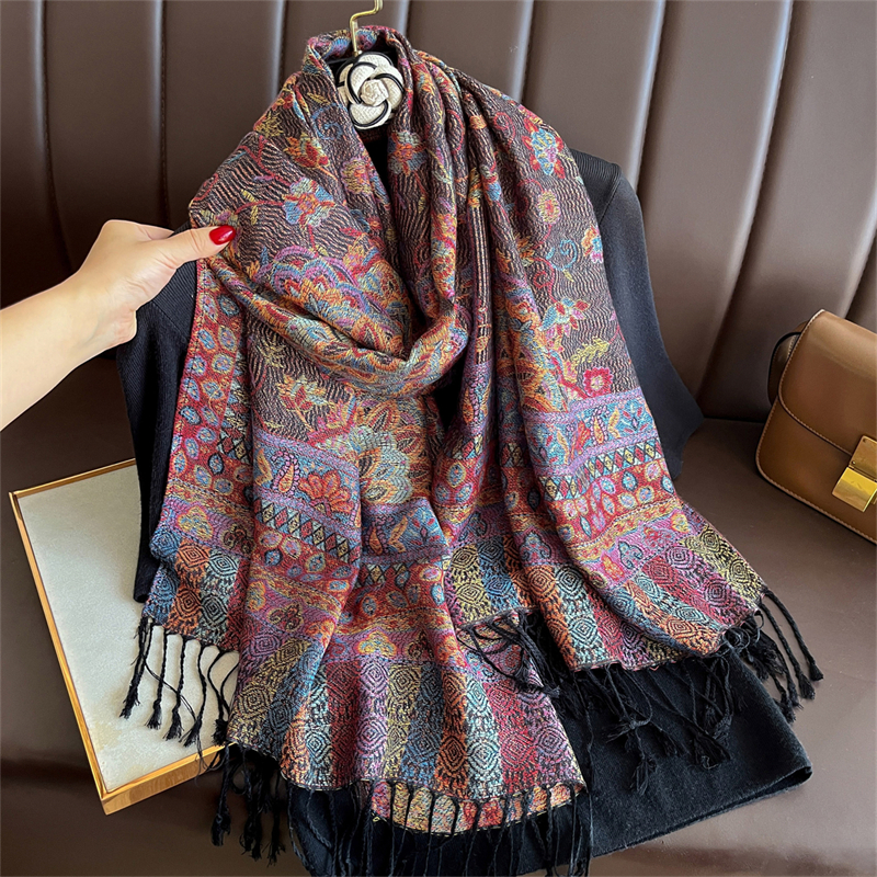 Luxury Embroidery Cashmere Win – Embroidery Shawl recenzja i cena
