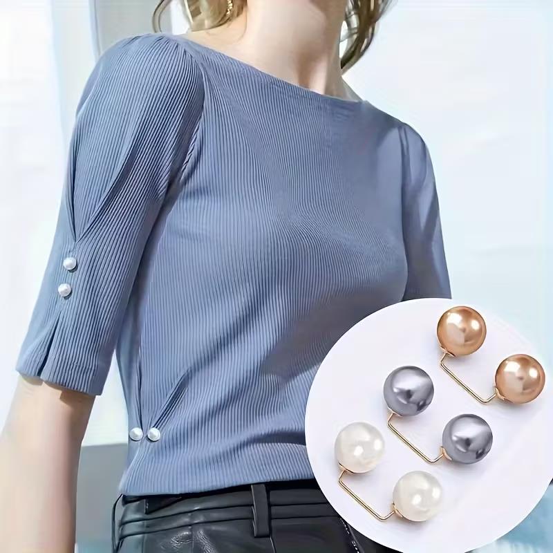 6pcs Pearl Brooch Pins – Non-S – Embroidery Kaftan recenzja i cena