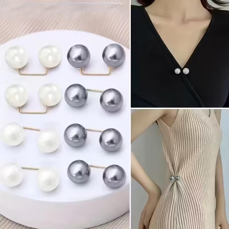 6pcs Pearl Brooch Pins – Non-S – Embroidery Kaftan recenzja i cena