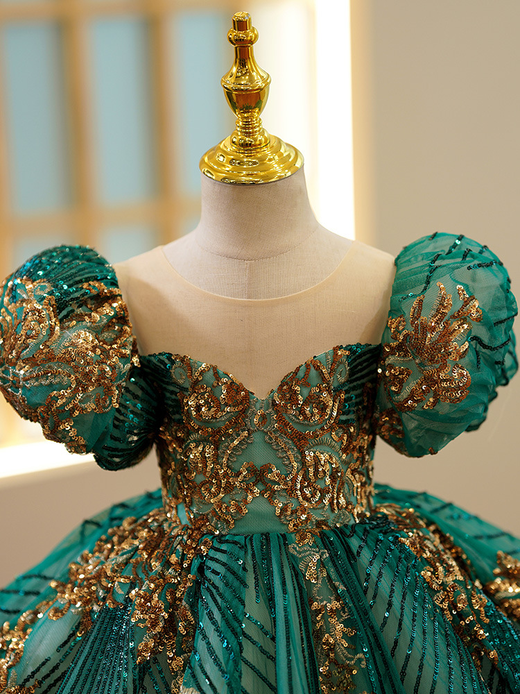 Kids Luxury Party Green Gold D – Embroidery Gold recenzja i cena