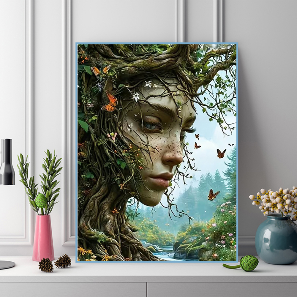 DIY Diamond Embroidery Woman P – Embroidery Wall Art recenzja i cena