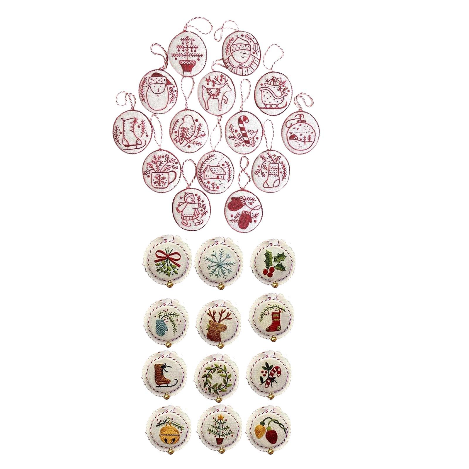 Hand Embroidery Christmas Orna – Embroidery Xmas Ornaments recenzja i cena