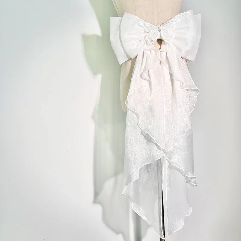 Trailing Bow Shiny Silk Double – Embroidery Kaftan recenzja i cena
