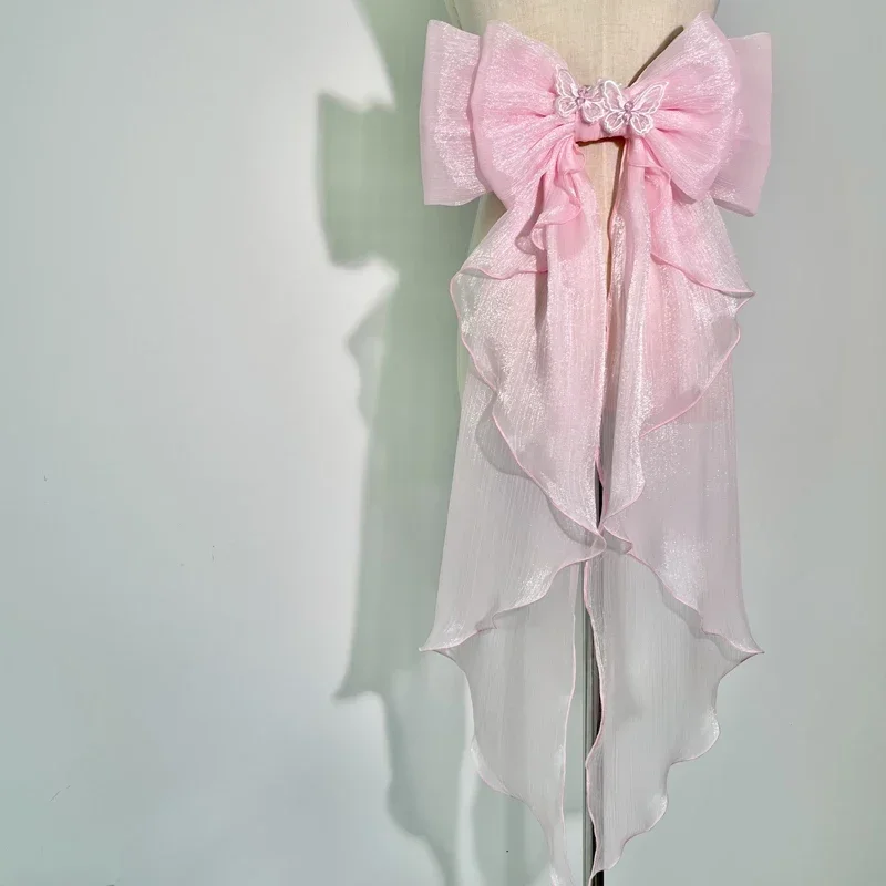 Trailing Bow Shiny Silk Double – Embroidery Kaftan recenzja i cena