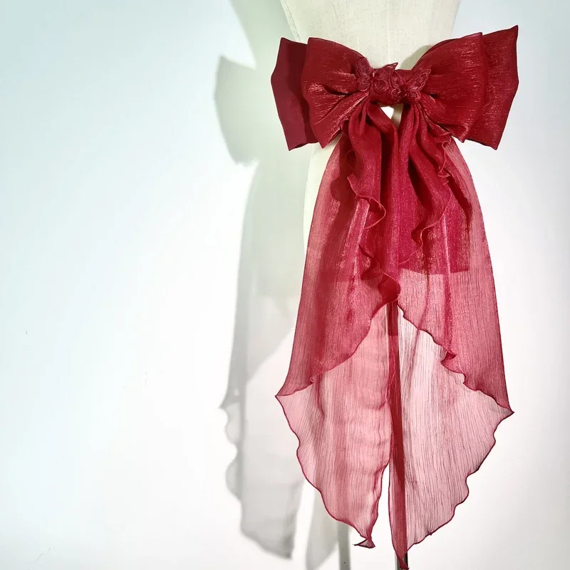 Trailing Bow Shiny Silk Double – Embroidery Kaftan recenzja i cena