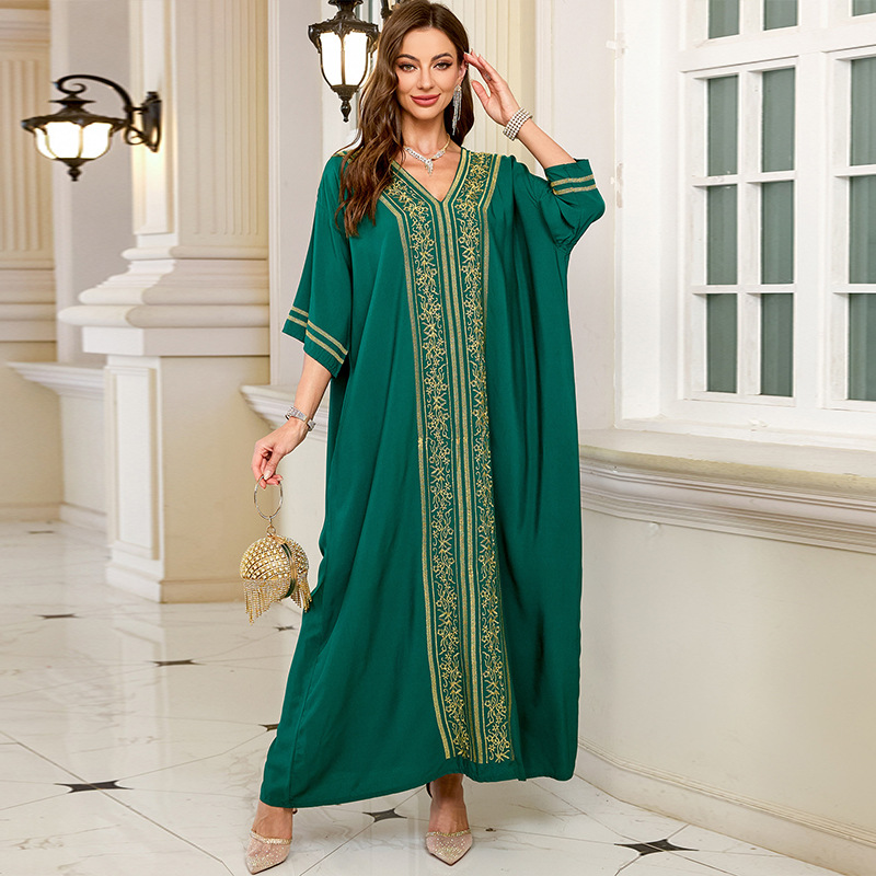 Swimsuit Cover Ups Embroidery  – Embroidery Kaftan recenzja i cena