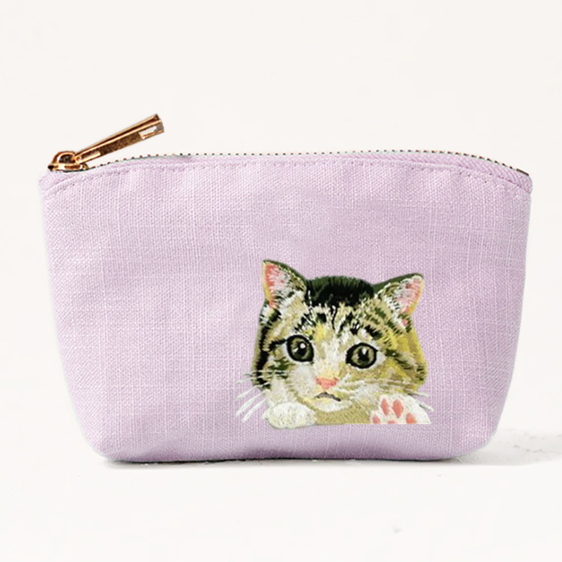 2026 new cute cat dog embroide – Embroidery Wallet recenzja i cena