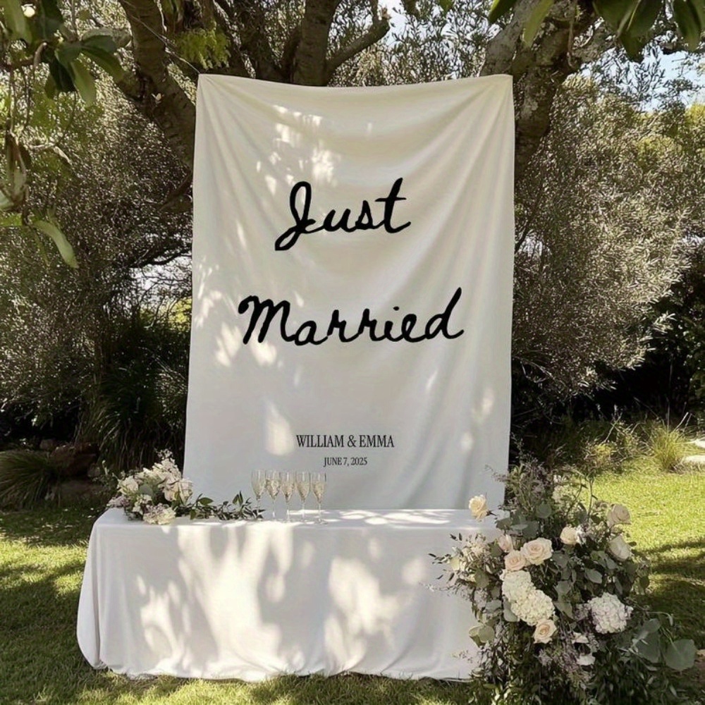 Custom Wedding Banner - Custom – Embroidery Wedding recenzja i cena