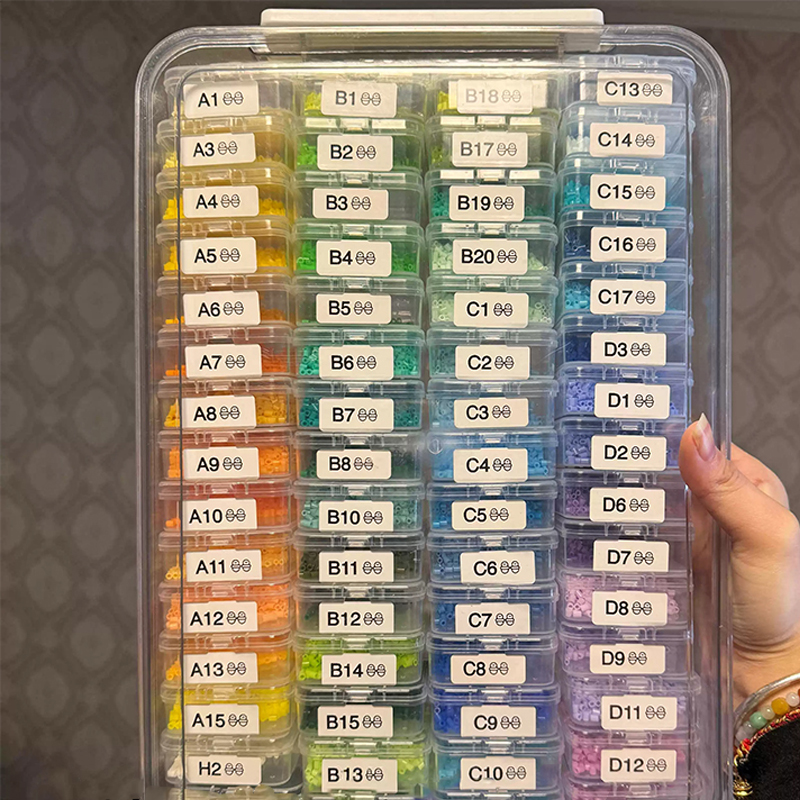 60pcs Transparent Plastic Stor – Embroidery Painting recenzja i cena