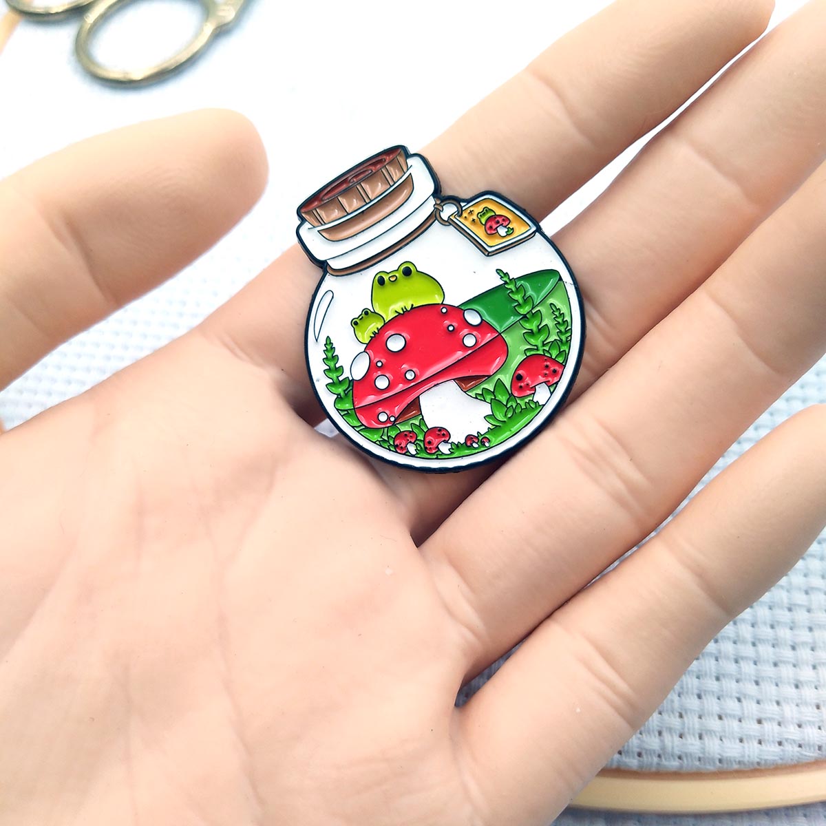 Frog Needle Minder for Embroid – Needle Minder Magnet recenzja i cena