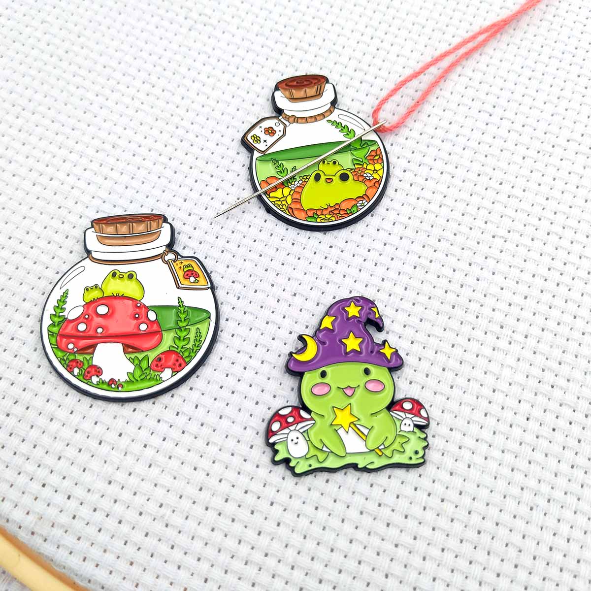 Frog Needle Minder for Embroid – Needle Minder Magnet recenzja i cena