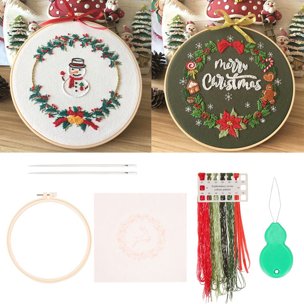 Arts Sewing Accessories Needle – Embroidery Xmas Ornaments recenzja i cena