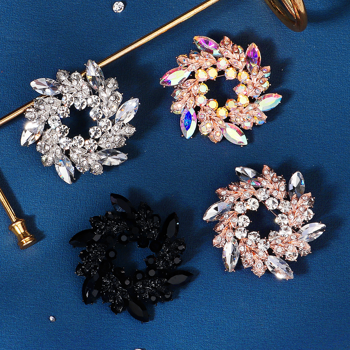 Pearl Brooch Pin Snowflake Hig – Embroidery Kaftan recenzja i cena