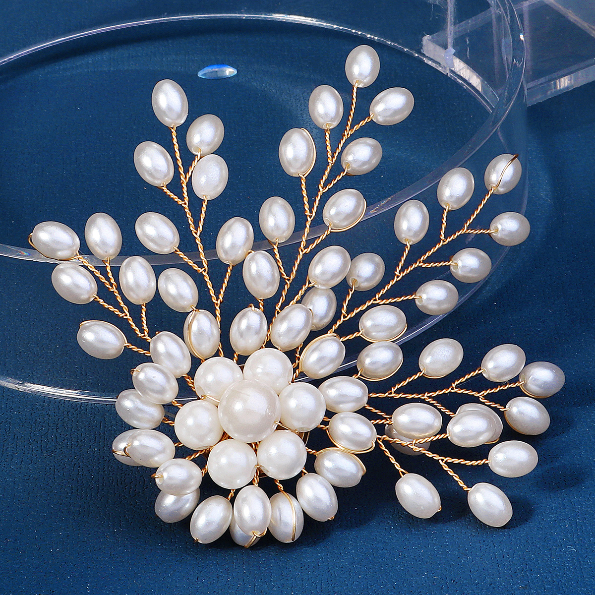 Pearl Brooch Pin Snowflake Hig – Embroidery Kaftan recenzja i cena