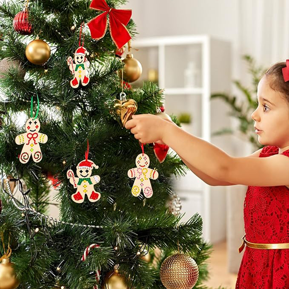 Cross Stitch Hanging Pendant G – Embroidery Xmas Ornaments recenzja i cena