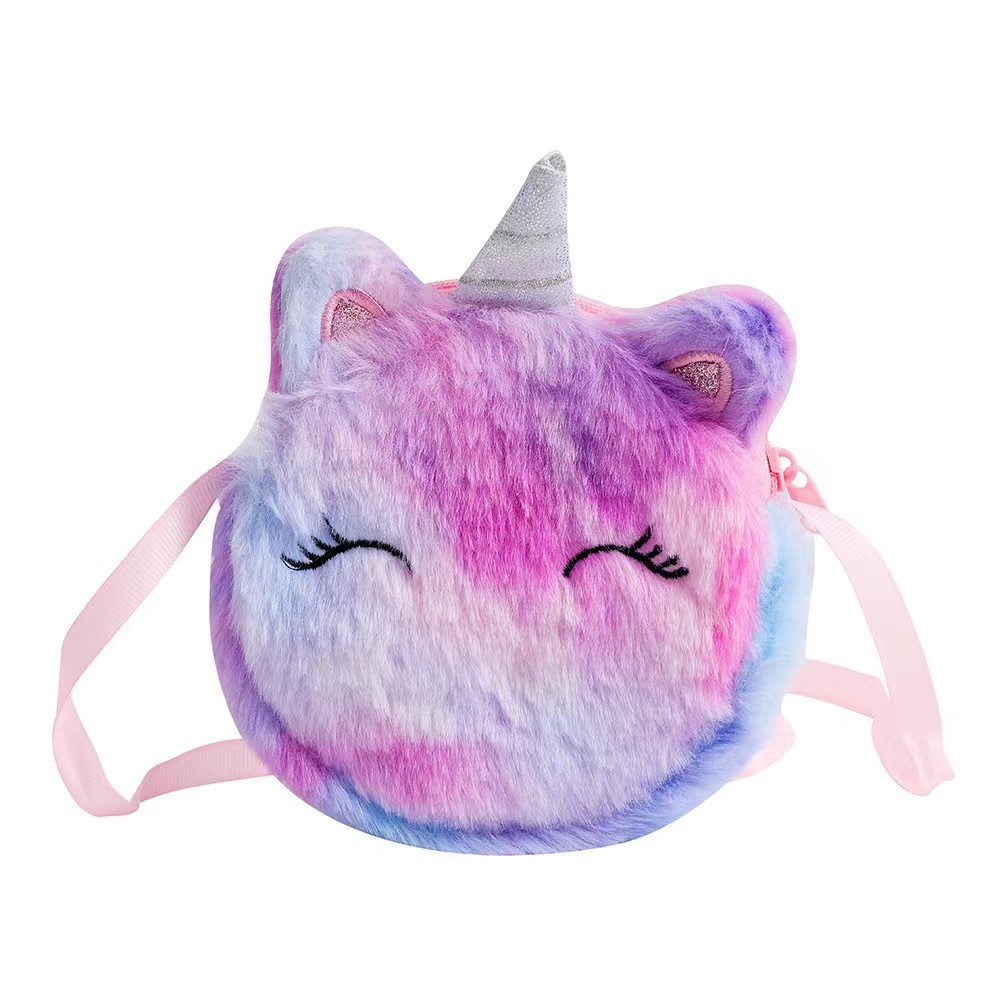 Kids Fashion Plush Shoulder Ba – Embroidery Wallet recenzja i cena