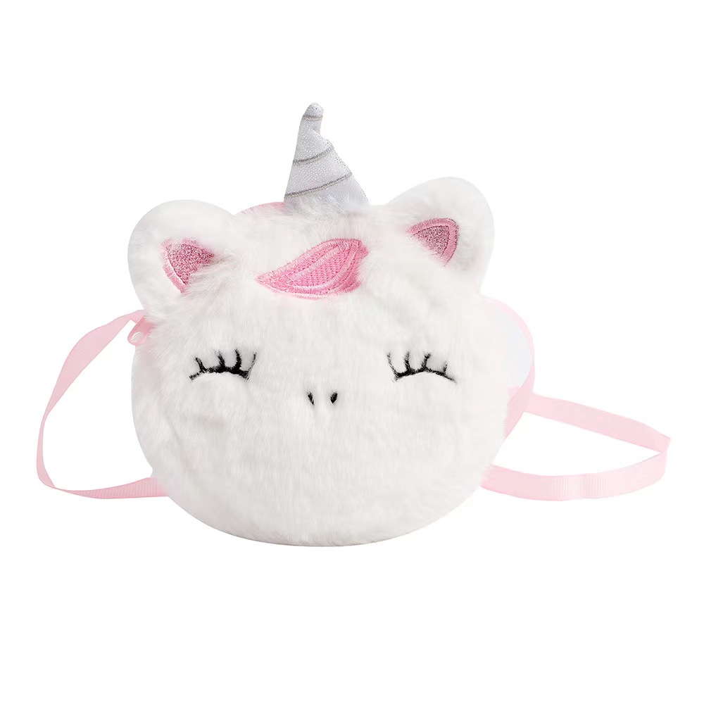 Kids Fashion Plush Shoulder Ba – Embroidery Wallet recenzja i cena