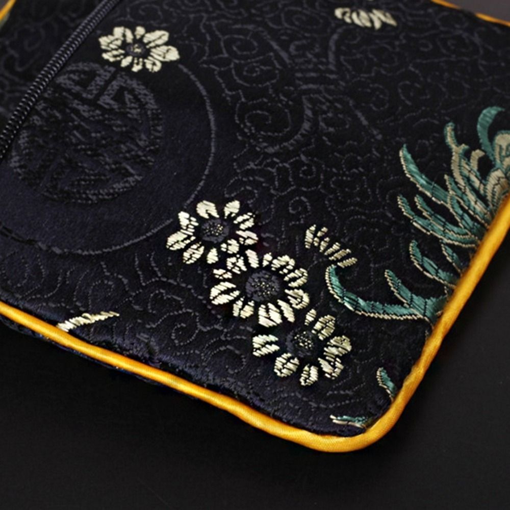 Cloth Embroidery Coin Pouch Fl – Embroidery Wallet recenzja i cena