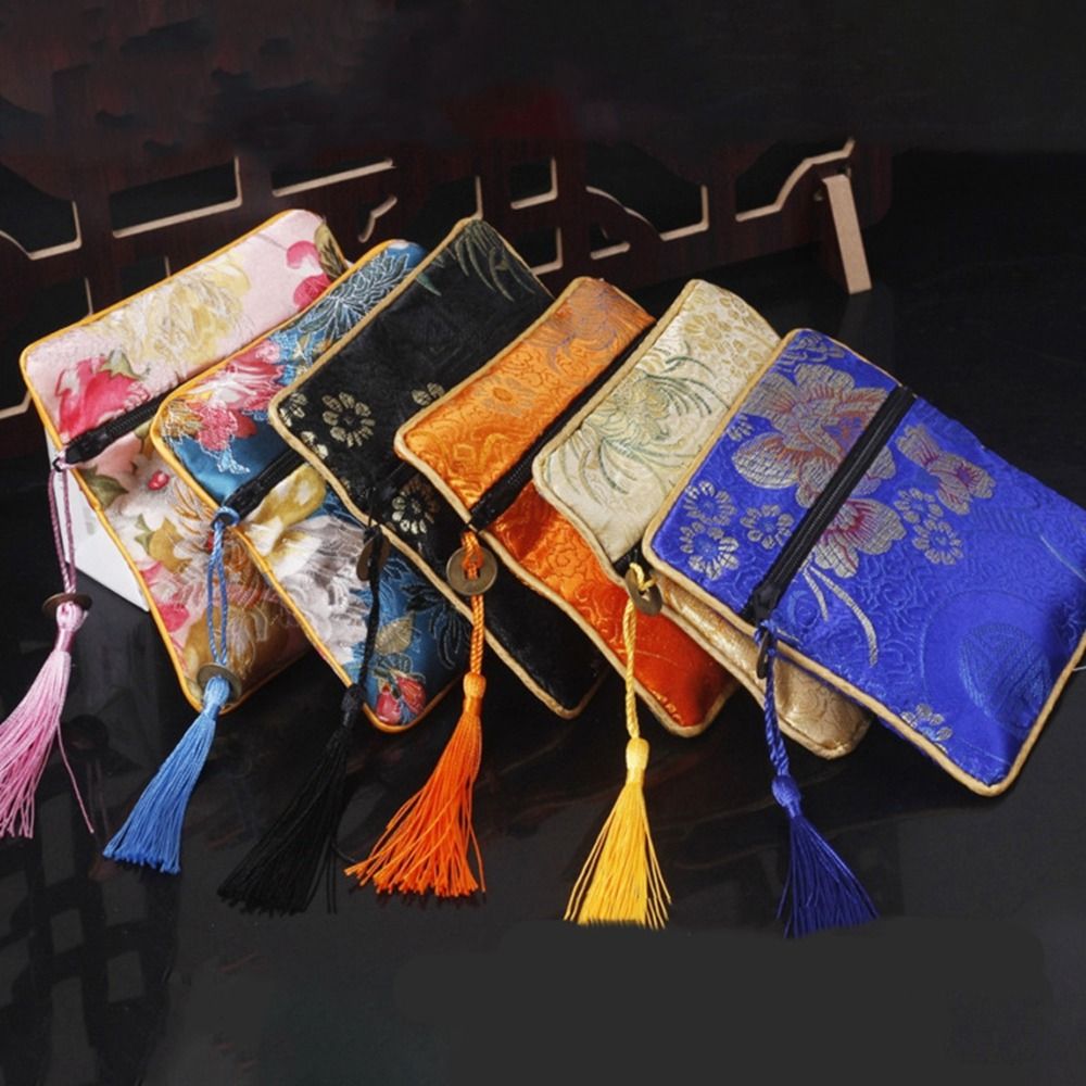 Cloth Embroidery Coin Pouch Fl – Embroidery Wallet recenzja i cena