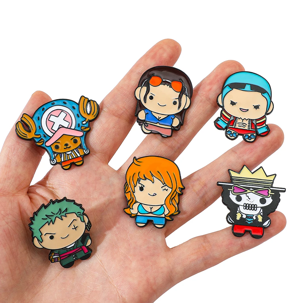 9 Pcs Creative Cartoon Brooch  – Embroidery Textile recenzja i cena