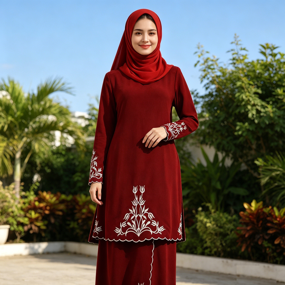 Eid Embroidery Abayas Muslim W – Embroidery Kaftan recenzja i cena