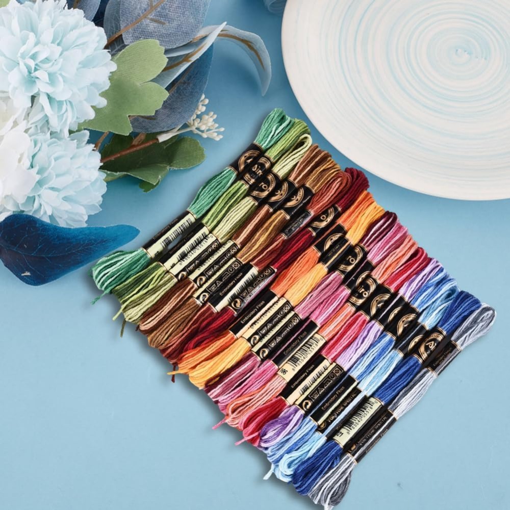 18 Skeins 6 Strands Colorful V – Embroidery Floss recenzja i cena
