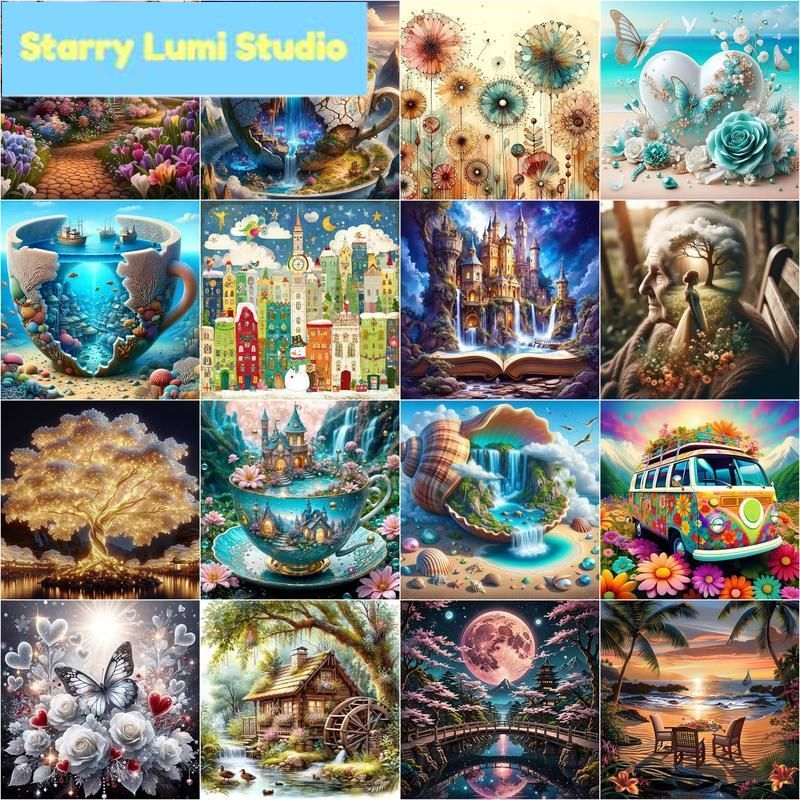 Diamond Painting 5d Landscape  – Embroidery Wall Art recenzja i cena