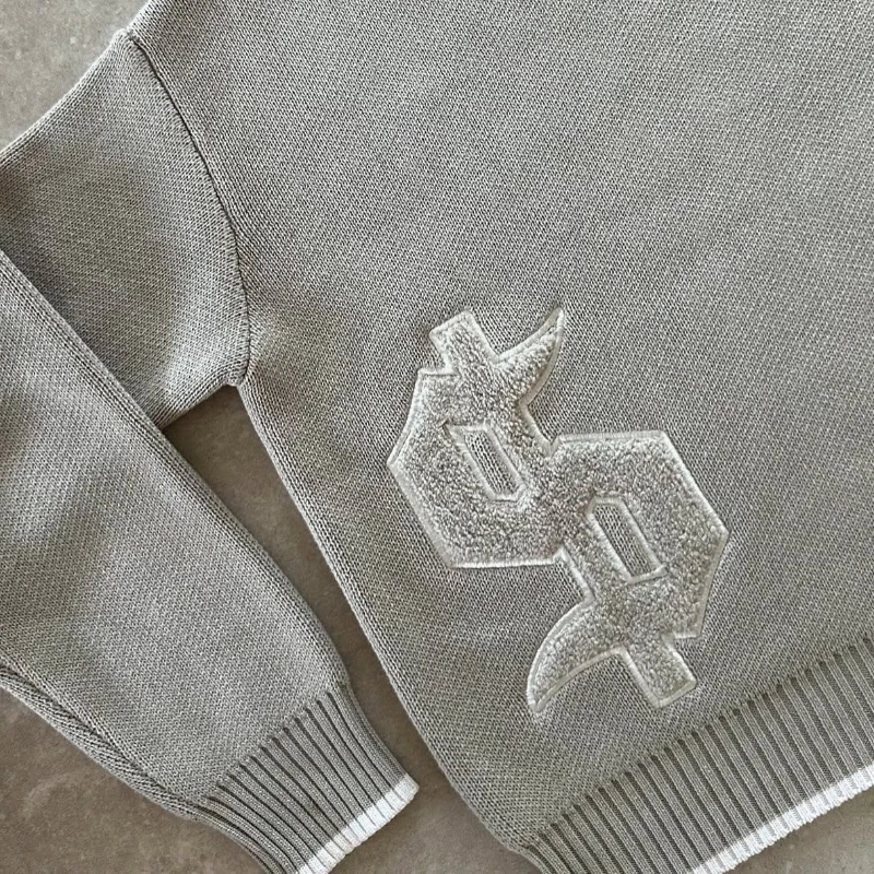 Harajuku Casual gold Sweaters  – Embroidery Gold recenzja i cena