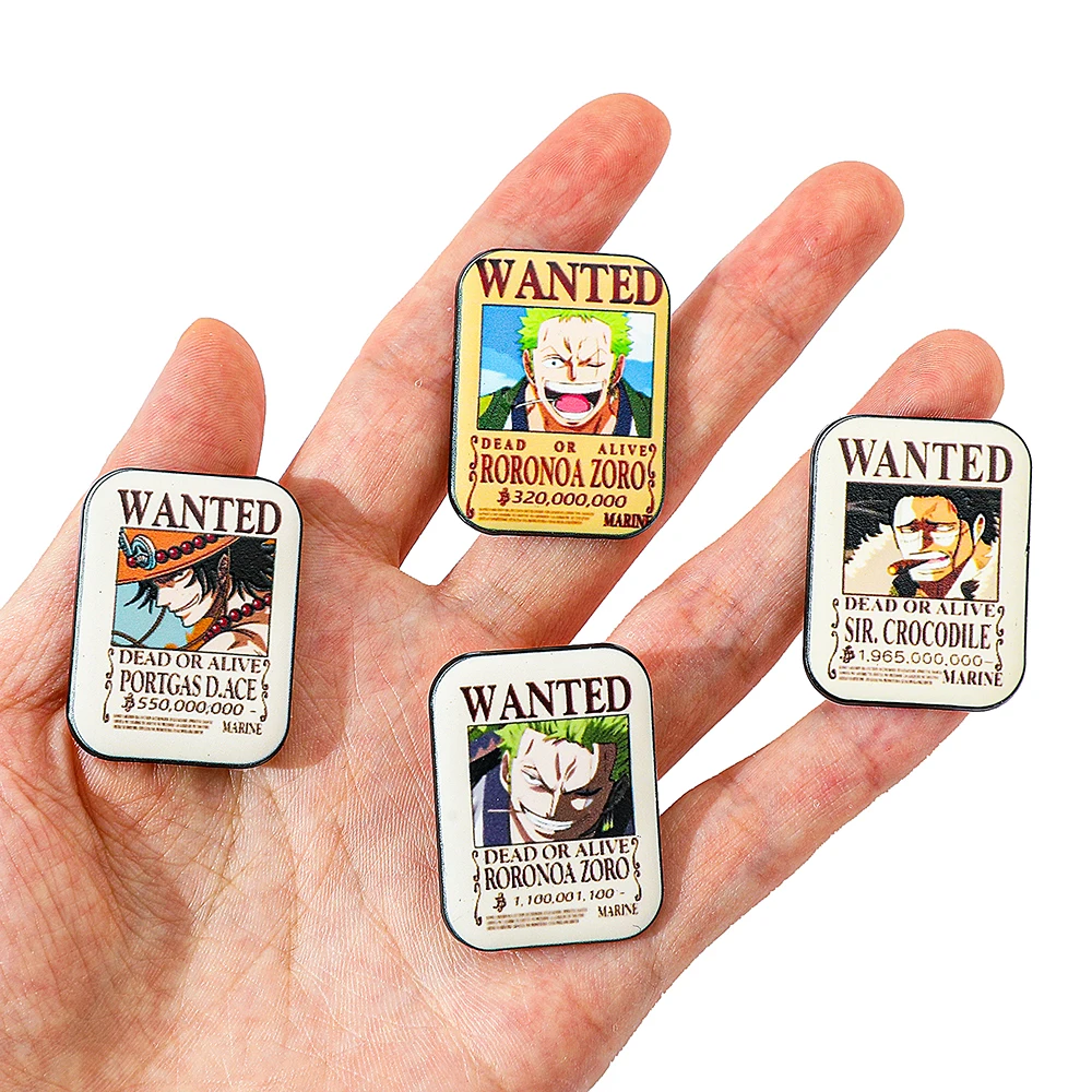 4 Pcs Fashion Cartoon Anime Br – Embroidery Textile recenzja i cena