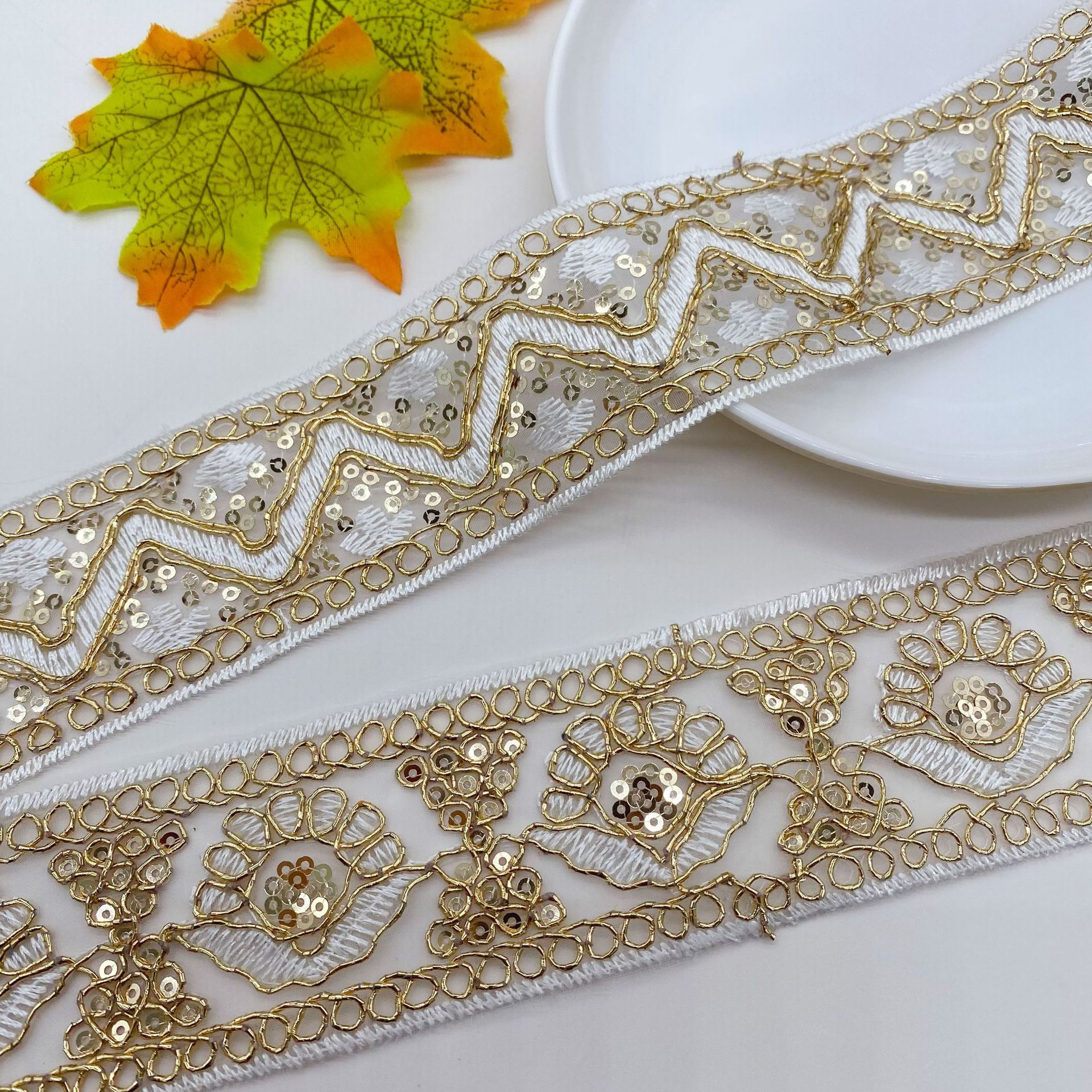 3Yards Of Wholesale National S – Embroidery Gold recenzja i cena