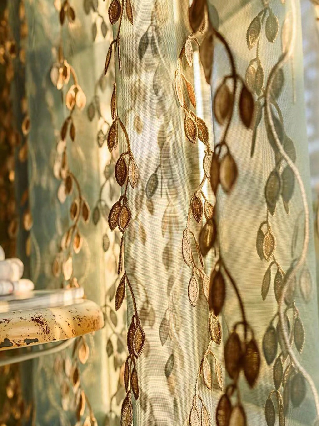 1Pc French Luxurious Gold Gree – Embroidery Gold recenzja i cena