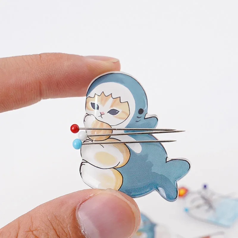 Cute cat acrylic needle, 1 pie – Needle Minder Magnet recenzja i cena
