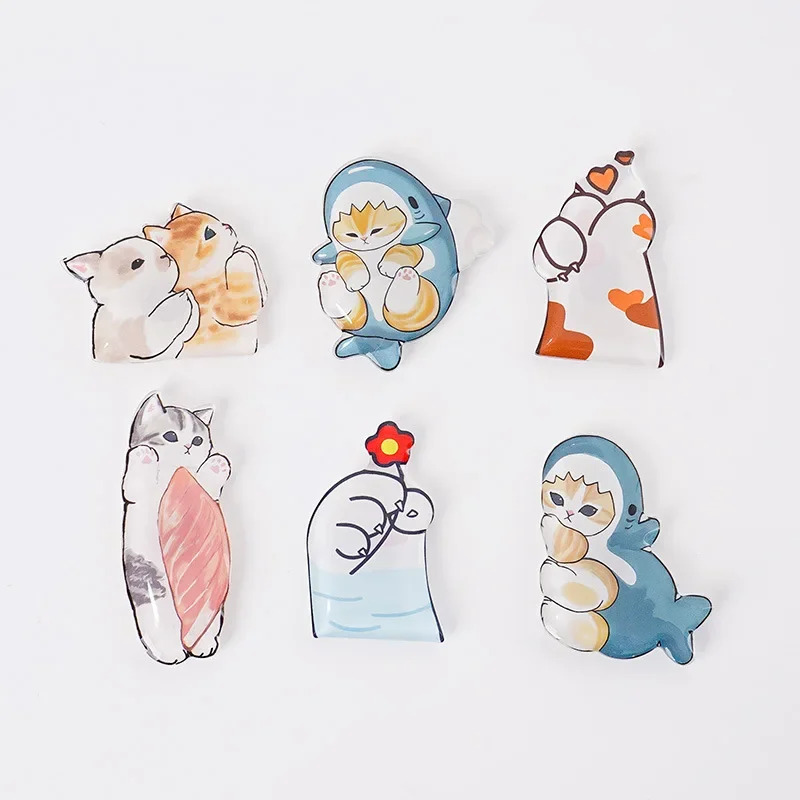 Cute cat acrylic needle, 1 pie – Needle Minder Magnet recenzja i cena