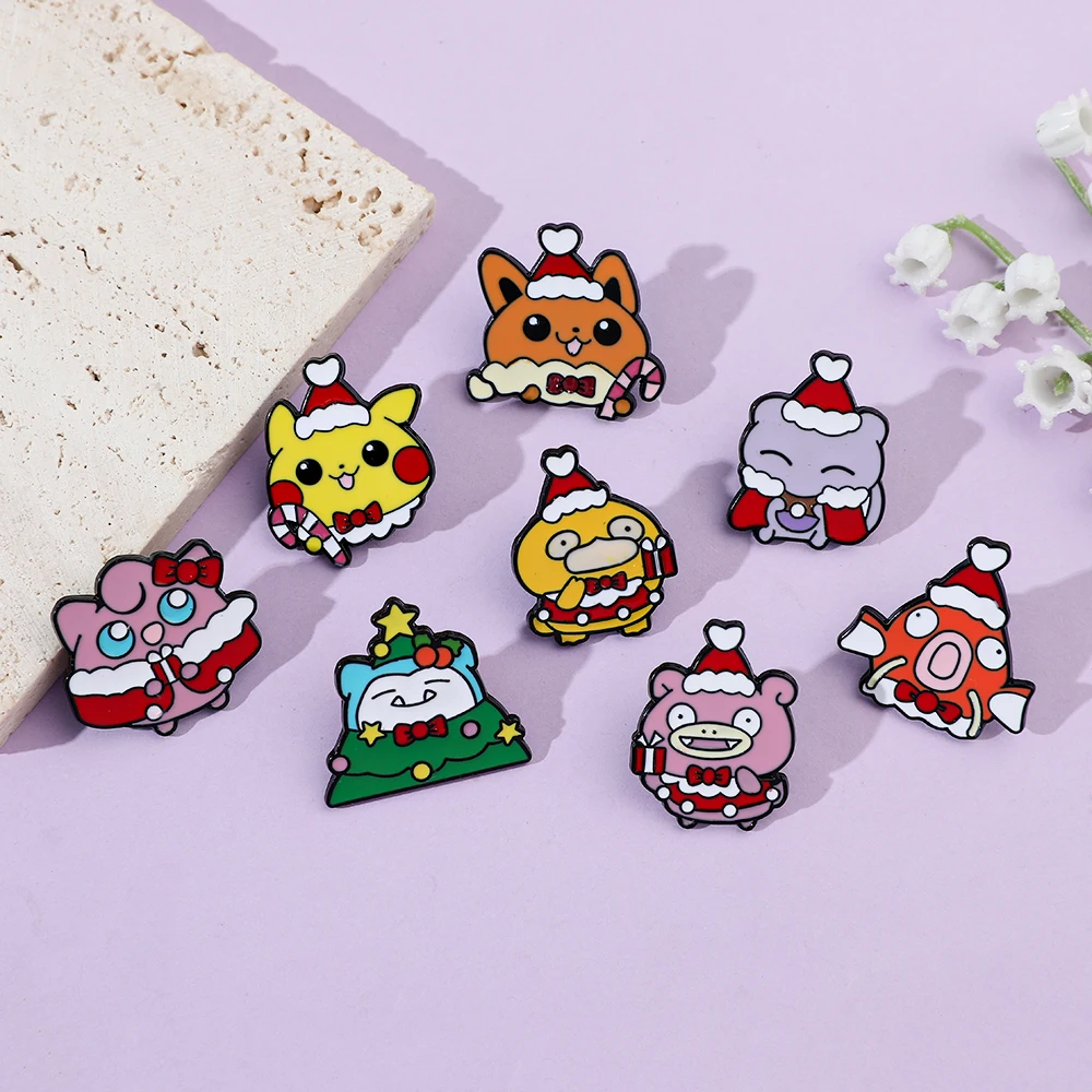8 Pcs Christmas Slowpoke Brooc – Embroidery Textile recenzja i cena