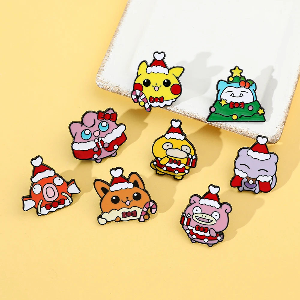 8 Pcs Christmas Slowpoke Brooc – Embroidery Textile recenzja i cena