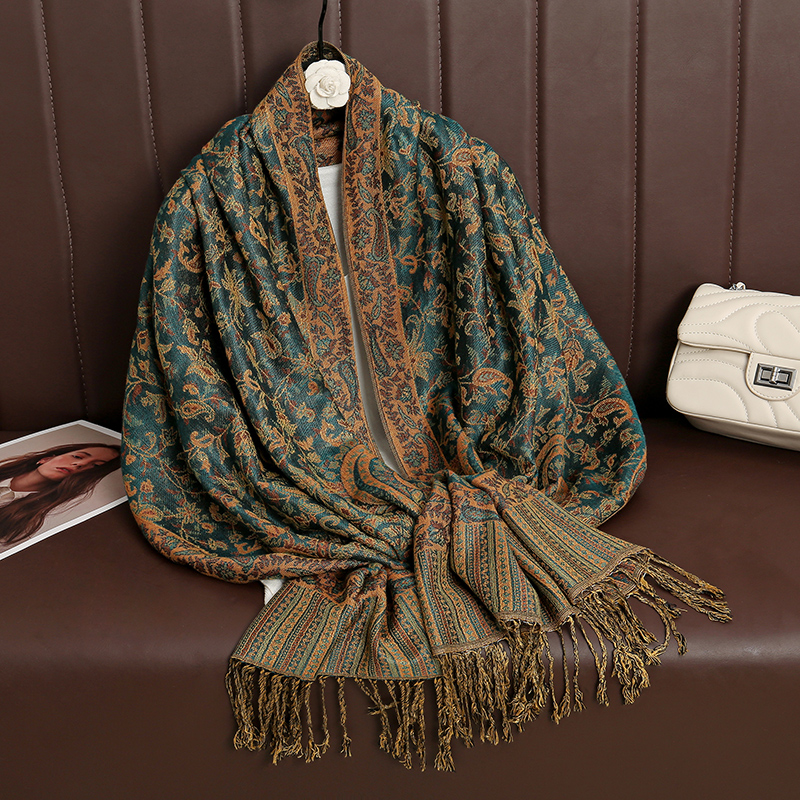 2024 Luxury Brand Cashmere Wom – Embroidery Shawl recenzja i cena