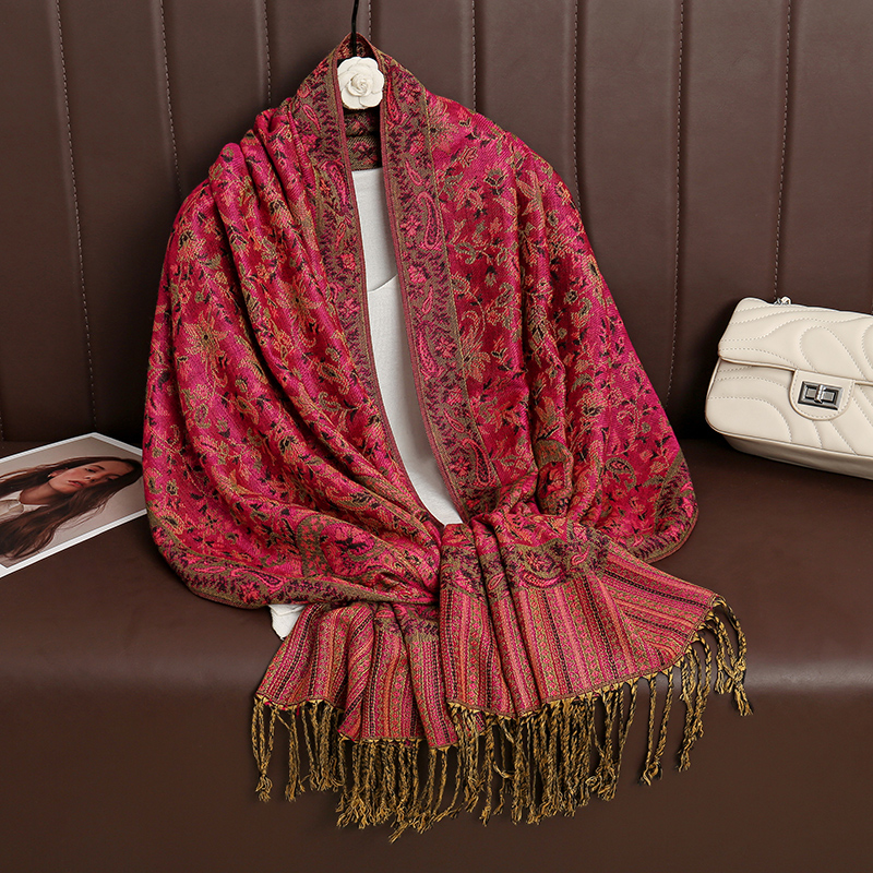 2024 Luxury Brand Cashmere Wom – Embroidery Shawl recenzja i cena