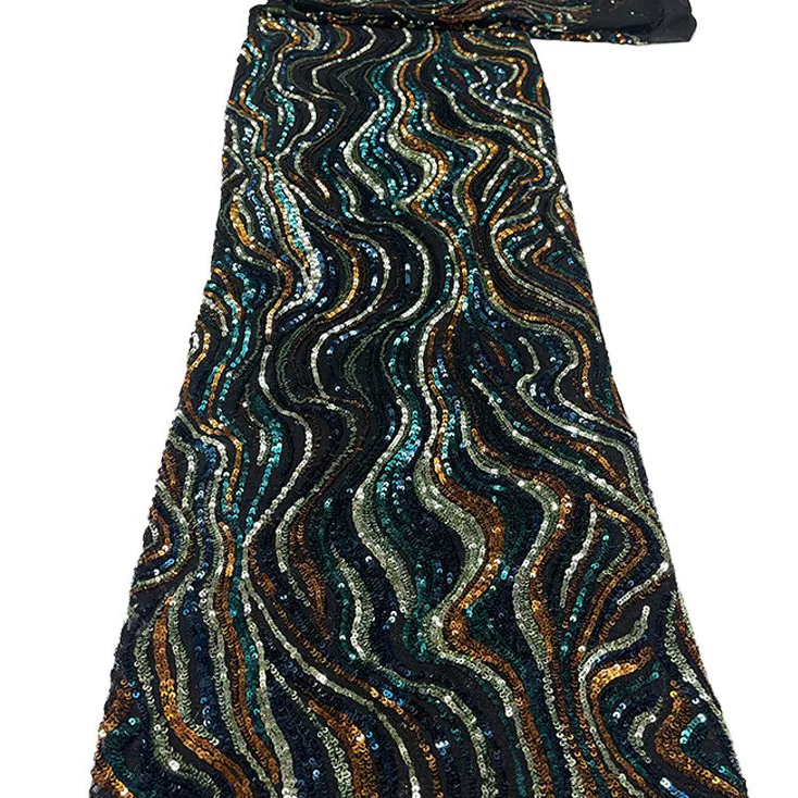 1yard Colorful sequin bead tub – Embroidery Wedding recenzja i cena