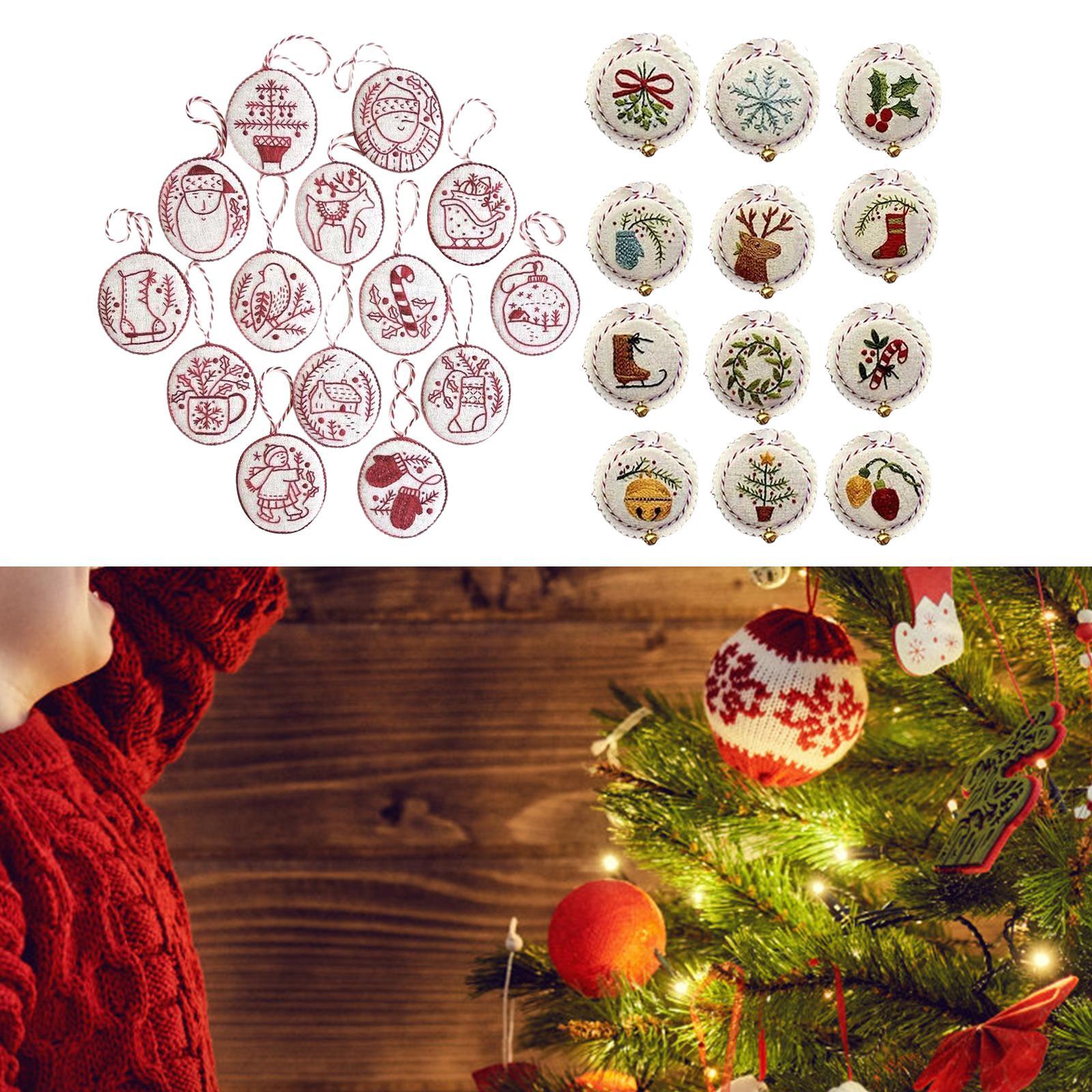 Hand Embroidery Christmas Orna – Embroidery Xmas Ornaments recenzja i cena