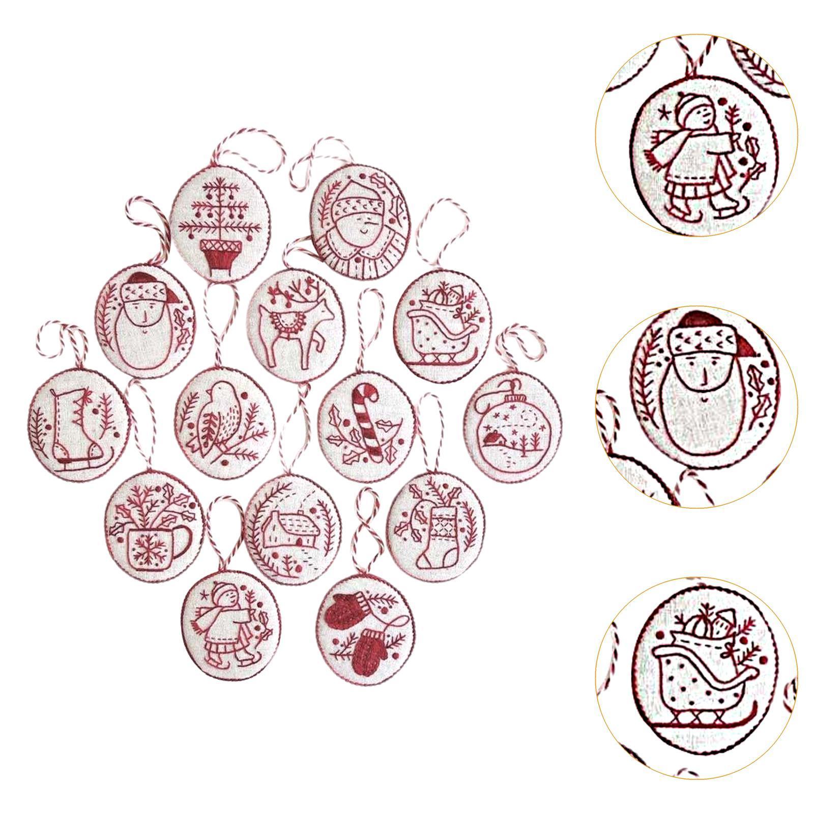Hand Embroidery Christmas Orna – Embroidery Xmas Ornaments recenzja i cena