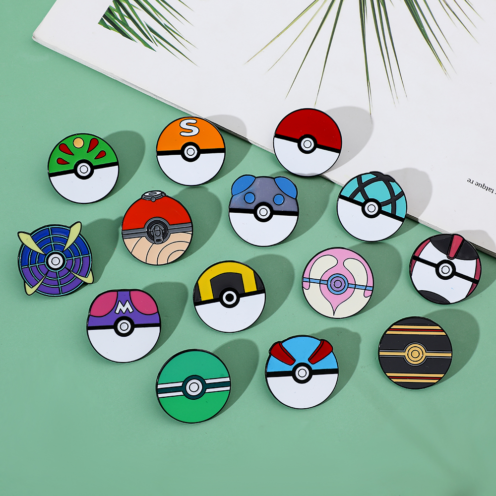 14 Pcs Cartoon Brooch Minimali – Embroidery Textile recenzja i cena