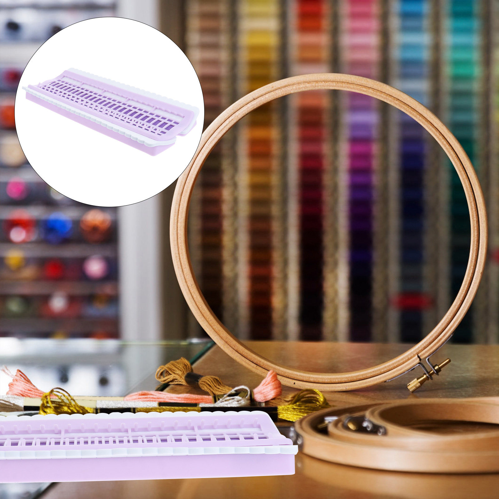 1Pcs Cross Stitch Thread Organ – Embroidery Floss recenzja i cena
