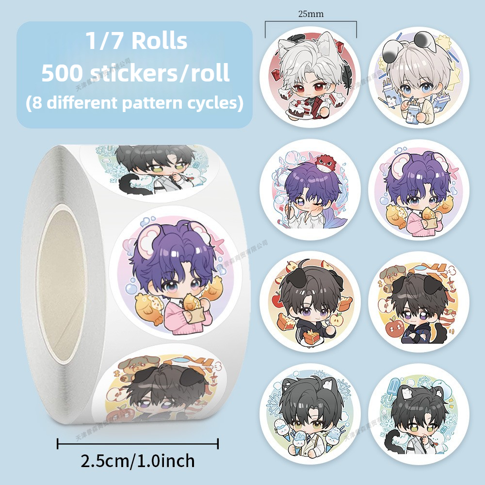 500Pcs Roll Kawaii Cartoon Sti – Embroidery Wall Art recenzja i cena